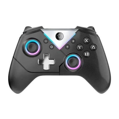 Controlador de Juegos Bluetooth Inalámbrico cm-617 para Switch / Android / Ios / PC / Smart Tv (Negro Colorido)