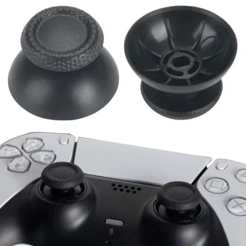 Controladores de Gamepad PS5 Tapa de Palanca de Mando de, 10 Uds. (Negro)