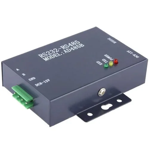 Convertidor de Datos Rs-232 a Rs-485 para Comunicación Serial Industrial