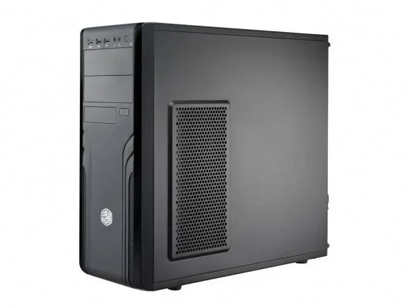 Cooler Master Force 500 Caja de Ordenador de sobremesa, 3.5 mm, 2 x USB 2.0, USB 3.0, Negro