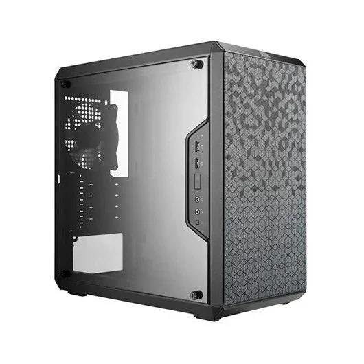 Cooler Master MasterBox Q300L – Caja de Ordenador Mini Torre mATX con Vista Total Panel Lateral, Cableado Ordenado y Múltiples Opciones Enfriamiento