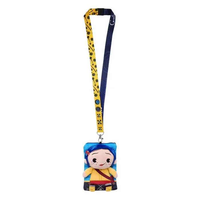 Coraline llavero coraline con tarjetero pouch