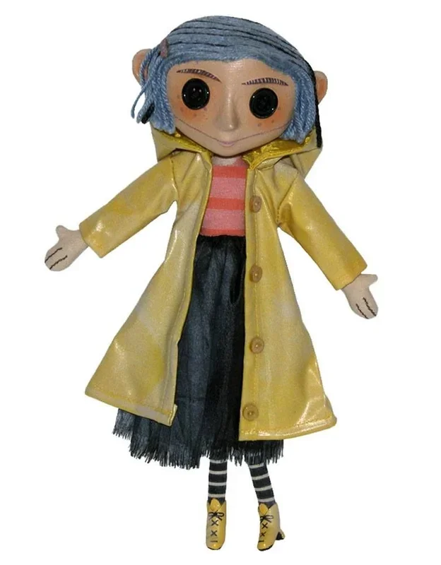Coraline réplica 1/1 muñeca de coraline 23 cm