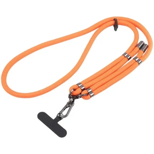 Cordón Antipérdida Ajustable para Teléfono Móvil (Naranja)