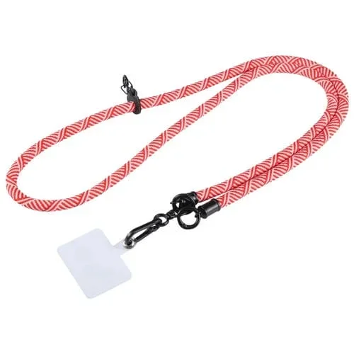 Cordón de Sarga Universal para Teléfono (Rojo Rosa)