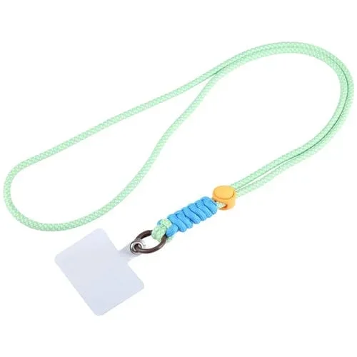 Cordón Largo Trenzado para Teléfono Universal (Verde + Azul)