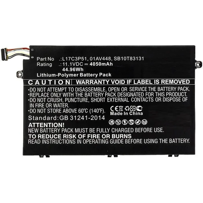 CoreParts MBXLE-BA0217 refacción para laptop Batería