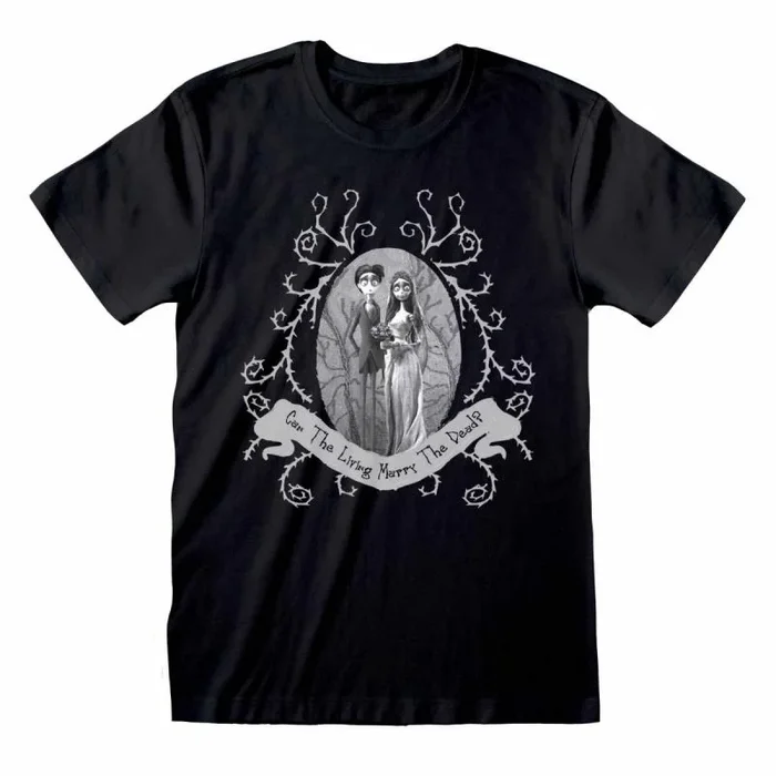 Corpse bride – dead wedding (unisex black t-shirt) large