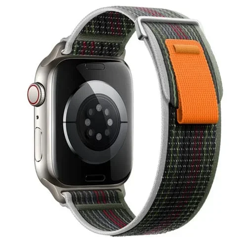 Correa de Nailon Doble Sección para Apple Watch Series 4 40mm (Medianoche)