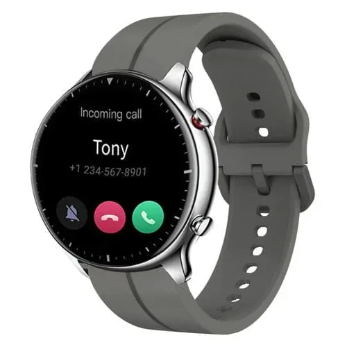 Correa de Reloj Amazfit GTR 2 Silicona con Lazo 22mm (Gris Oscuro)