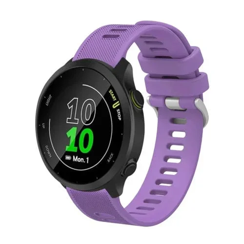 Correa de Reloj Amazfit GTR 42mm 20mm Silicona Sarga (Púrpura)