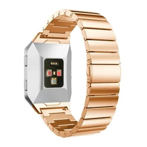 Correa de Reloj de Acero Inoxidable Fitbit Ionic (Oro Rosa)