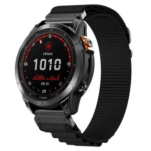 Correa de Reloj Nailon 26mm (Negra)