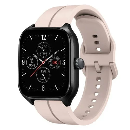 Correa de Reloj para Amazfit GTS 4 de Silicona con Lazo 20mm (Rosa)