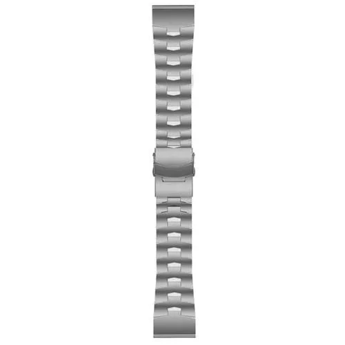 Correa de Reloj para Garmin Fenix 6 Pro GPS 22mm Liberación Rápida Aleación de Titanio (Gris Titanio)