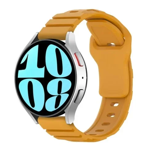 Correa de Reloj Silicona Armor 20mm (Amarillo)