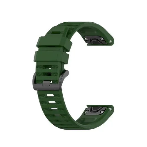 Correa de Reloj Silicona Deportiva Garmin Epix Pro 47mm (Verde Militar)