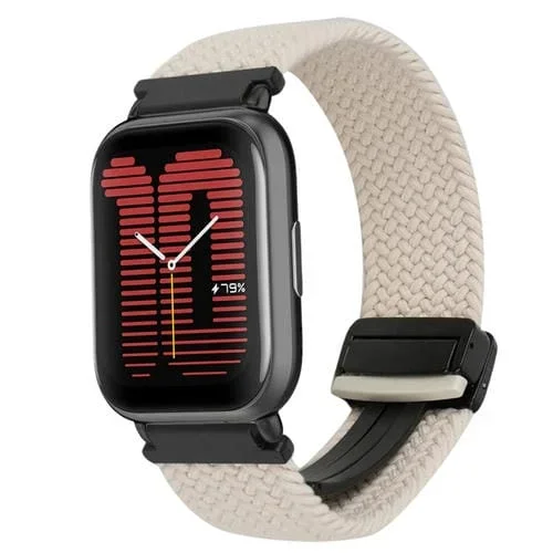 Correa de Reloj Trenzada Amazfit Active 20mm Hebilla Magnética (Starlight)