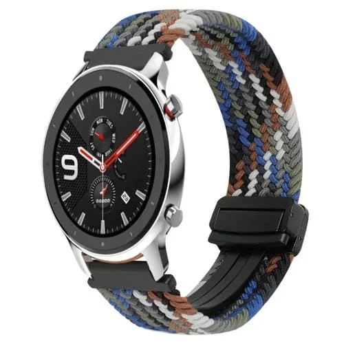 Correa de Reloj Trenzada Amazfit Watch GTR 4 22mm Hebilla Magnética (Denim)