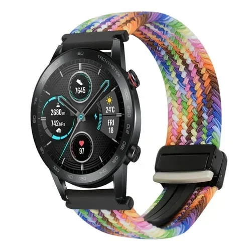 Correa de Reloj Trenzada Honor Magic Watch 2 42mm 20mm con Hebilla Magnética (Colorida)