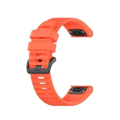 Correa de Silicona Deportiva Garmin Epix Pro 47mm (Rojo Coral)