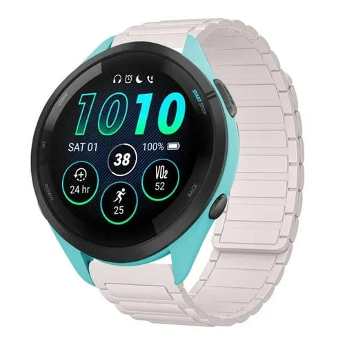 Correa de Silicona Magnética en Forma de I Garmin Forerunner 265 22mm (Starlight)
