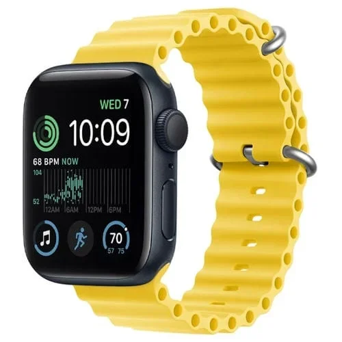 Correa de Silicona para Apple Watch SE Zga Ocean 44mm (Amarillo)
