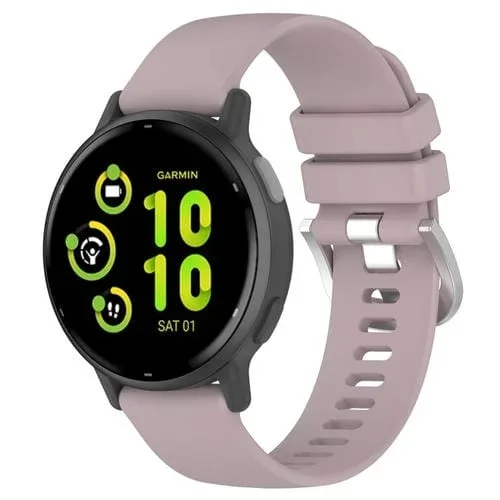 Correa de Silicona para Garmin Vivoactive 5 / Active 5 20mm (Púrpura)