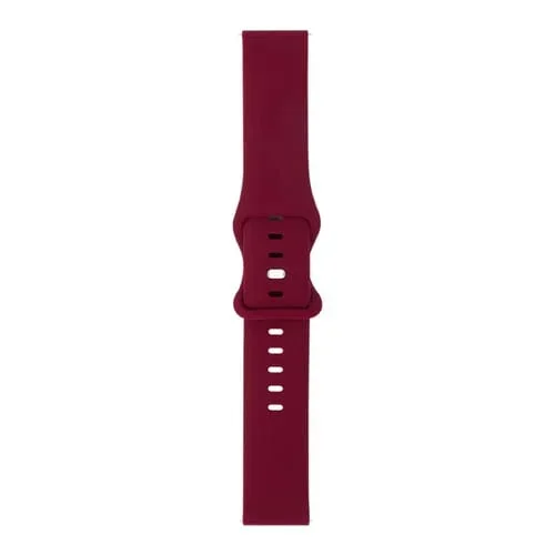 Correa de Silicona para Honor Magic Watch 2 42mm de 8 Buckle (Vino Rojo)
