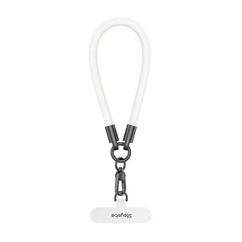 Correa de Silicona Universal para Teléfono Dux Duics Stoyobe Pl-Ii Antipérdida (Blanco Luminoso)