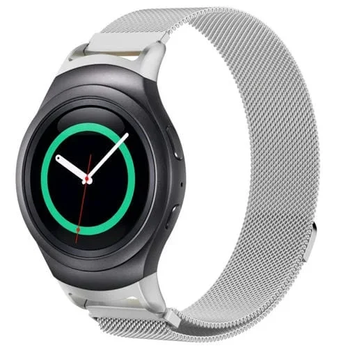 Correa Milanesa para Galaxy Gear S2 y R720 (Plateada)