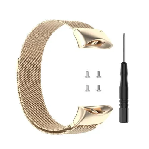 Correa Milanese para Garmin Forerunner 45 / 45S / Swim 2 (Champagne Gold)