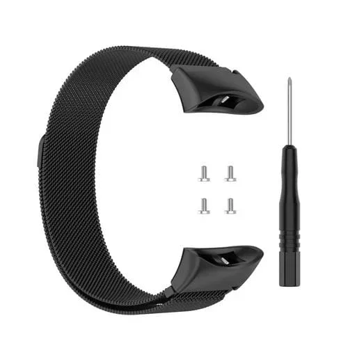 Correa Milanese para Garmin Forerunner 45/45S Swim 2 (Negro)
