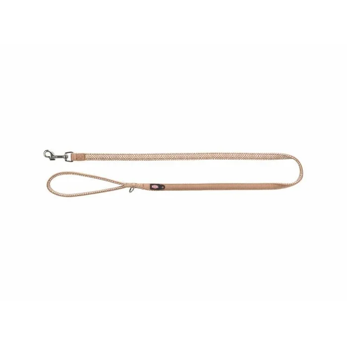 Correa para perro trixie premium caramelo 1,2 m