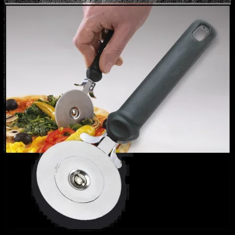 Cortador de Pizzas Techno Westmark de Acero Inoxidable y Plástico, Tamaño 195 X 60 X 15 mm, 27006