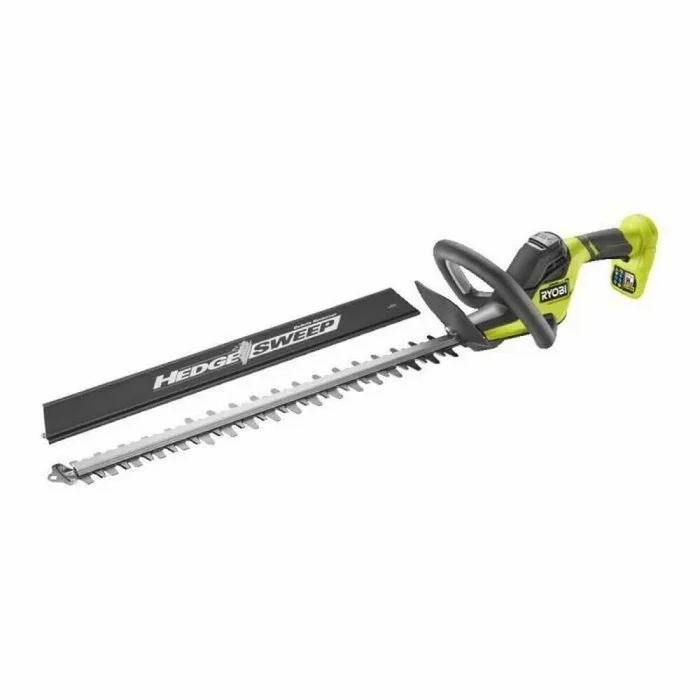 Cortasetos inal�mbrico RYOBI ONE + LINEA 18V – Dise�o en l�nea – Cuchillas de 55 cm – Espaciado de 24 mm – Se vende sin bater�a ni cargador