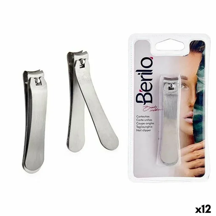 Cortauñas Berilo 1703240 Plateado Metal (12 Unidades) – Marca: Berilo – EAN: 4899888773337