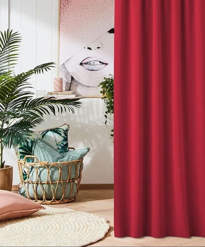 Cortina aura – rojo 140×250 tape