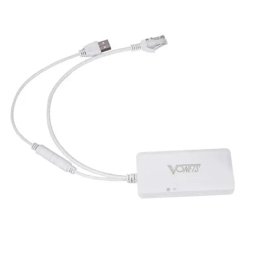 CPE Vonets Vap11G-500 Mini WIFI 300Mbps Bridge Repetidor Amplificador de Señal 20dBm Inalámbrico al Aire Libre (Dorado)