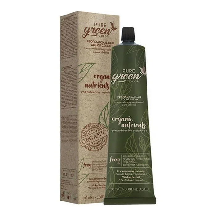 Crema colorante pure green nº 4.5 (100 ml)