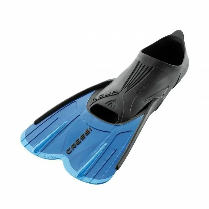 Cressi Agua Aletas, Unisex Adulto, Azul, 43/44