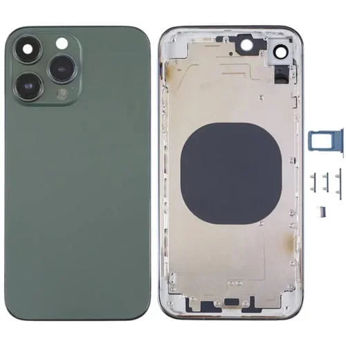 Cubierta Carcasa Trasera para Apple iPhone XR Imitación iPhone 13 Pro (Verde)