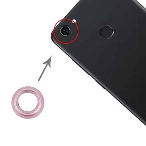 Cubierta de Lente de Cámara Vivo Y75 (Rosa) (10 Unidades)