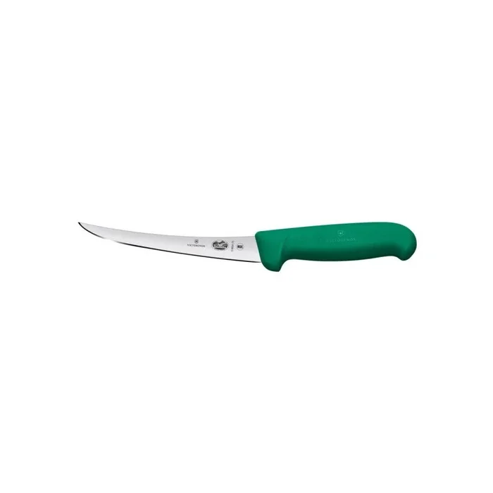 Cuchillo Deshuesar Fibrox Verde 15 cm, Acero Inoxidable, Mango Antideslizante Victorinox
