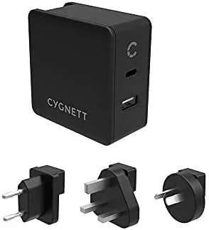 Cygnett PowerFlo+ Universal Negro Corriente alterna Interior