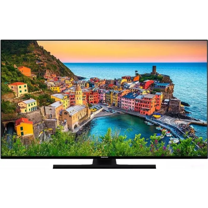 Daewoo D50DH55UQMS – QLED Android TV 50 Pulgadas 4K HDR, Dolby Vision & Dolby Atmos, Chromecast Built In, Mando Bluetooth con Google Assistant Integrado