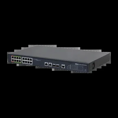 Dahua Technology ePoE DH-LR2218-16ET-240-V2 switch Gestionado L2 Fast Ethernet (10/100) Energía sobre Ethernet (PoE) Negro