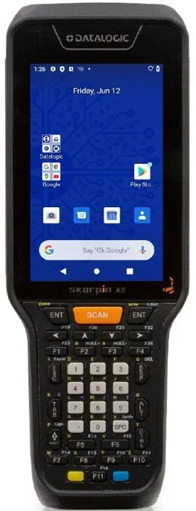 Datalogic Skorpio X5 ordenador móvil de mano 10,9 cm (4.3″) 800 x 480 Pixeles Pantalla táctil 488 g Negro
