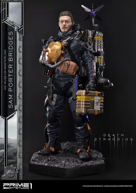 Death stranding estatua 1/2 sam porter bridges 106 cm