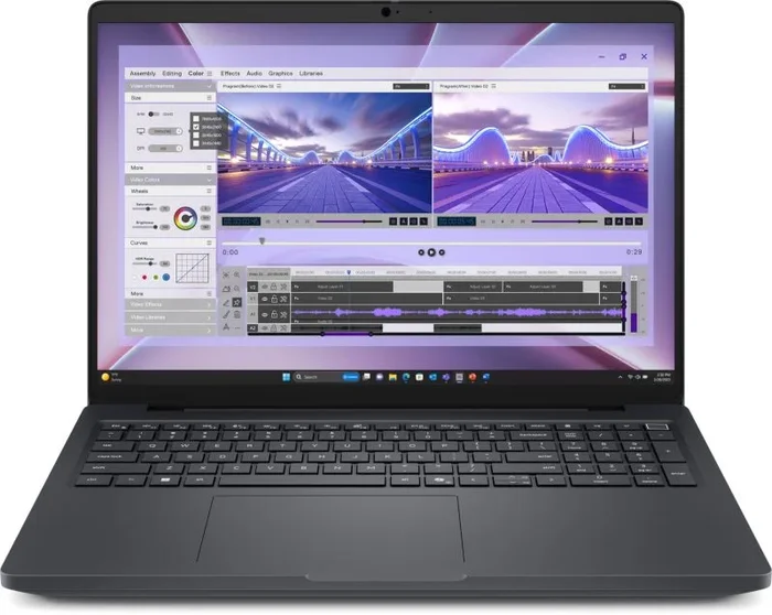 DELL Pro Max 16 MC16250 Intel Core Ultra 7 255H Estación de trabajo móvil 40,6 cm (16″) Full HD+ 16 GB DDR5-SDRAM 512 GB SSD Wi-Fi 7 (802.11be) Windows 11 Pro Italiano Negro